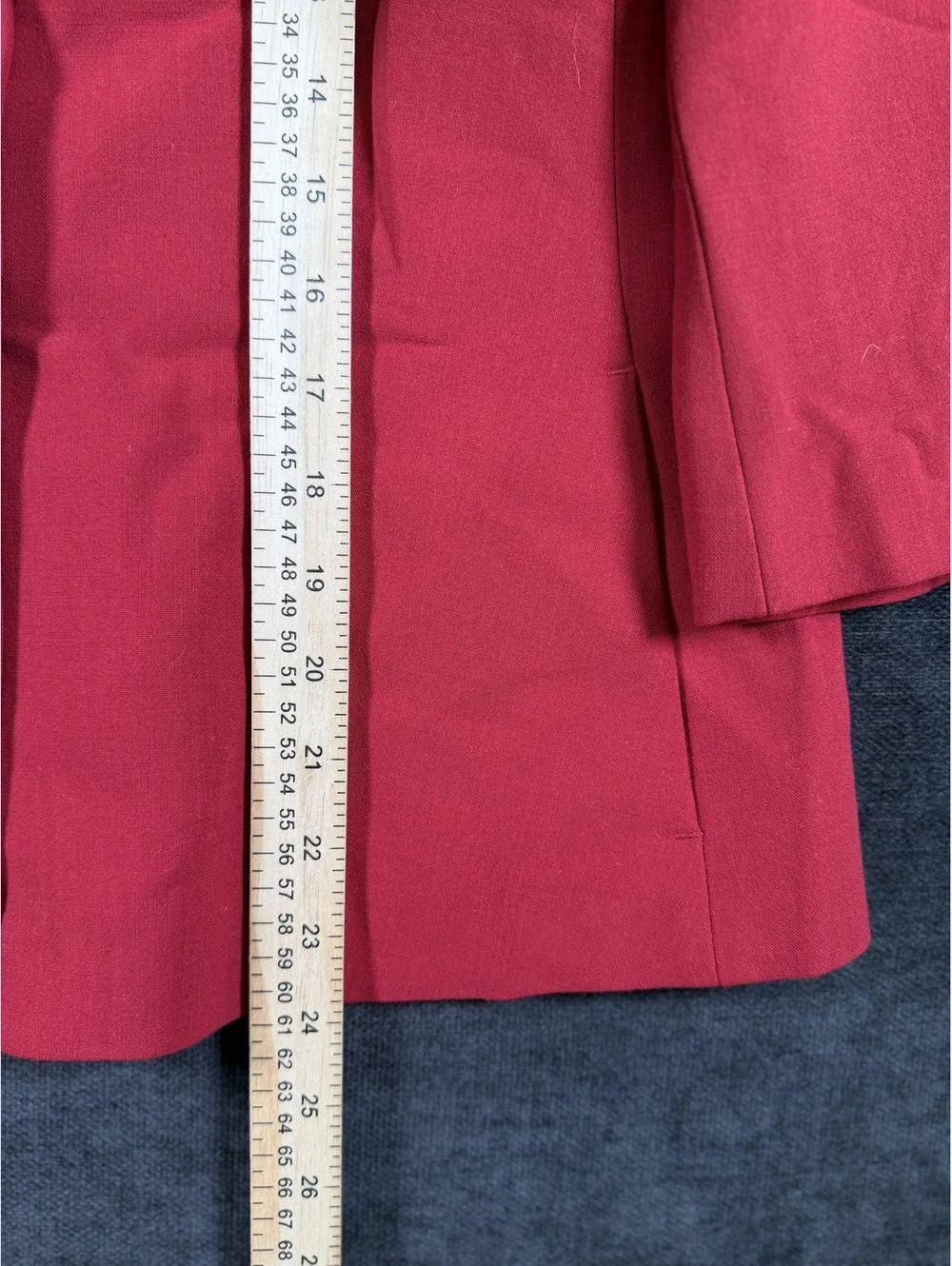 Ann Taylor Women's Red Blazer Jacket Size 8 New with Tags
